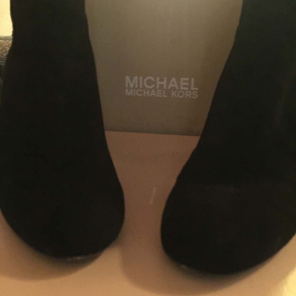 Michael Kors Annabella Suede Ankle Boots